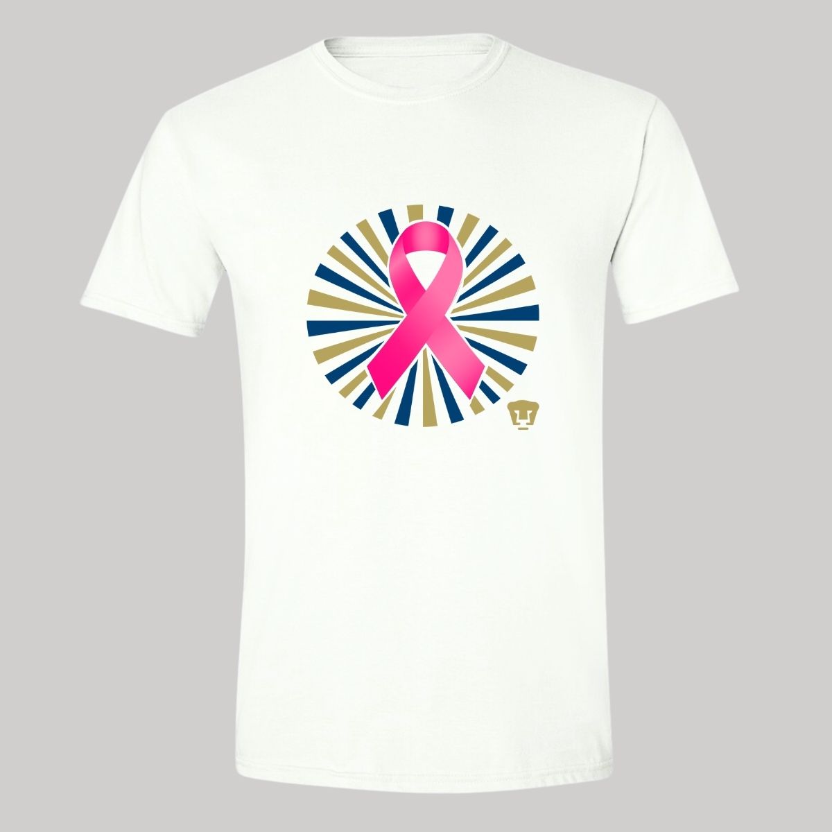 Playera Rosa Cáncer Mama Hombre Pumas UNAM