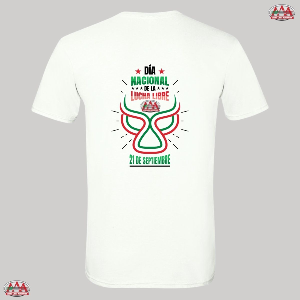 Jersey Playera Día Nacional Lucha Libre AAA Hombre México