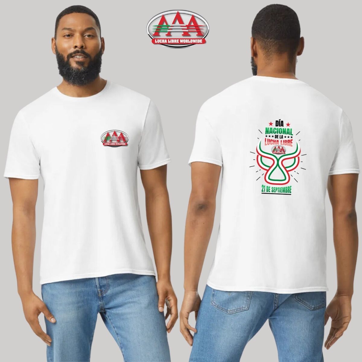 Jersey Playera Día Nacional Lucha Libre AAA Hombre México