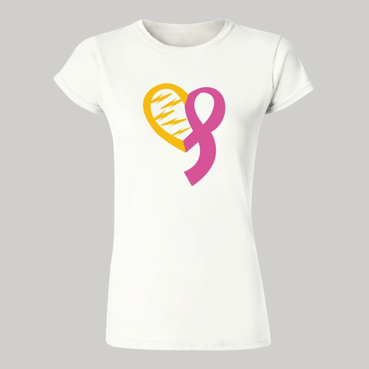 Playera Rosa Mujer Tigres UANL Cáncer Mama