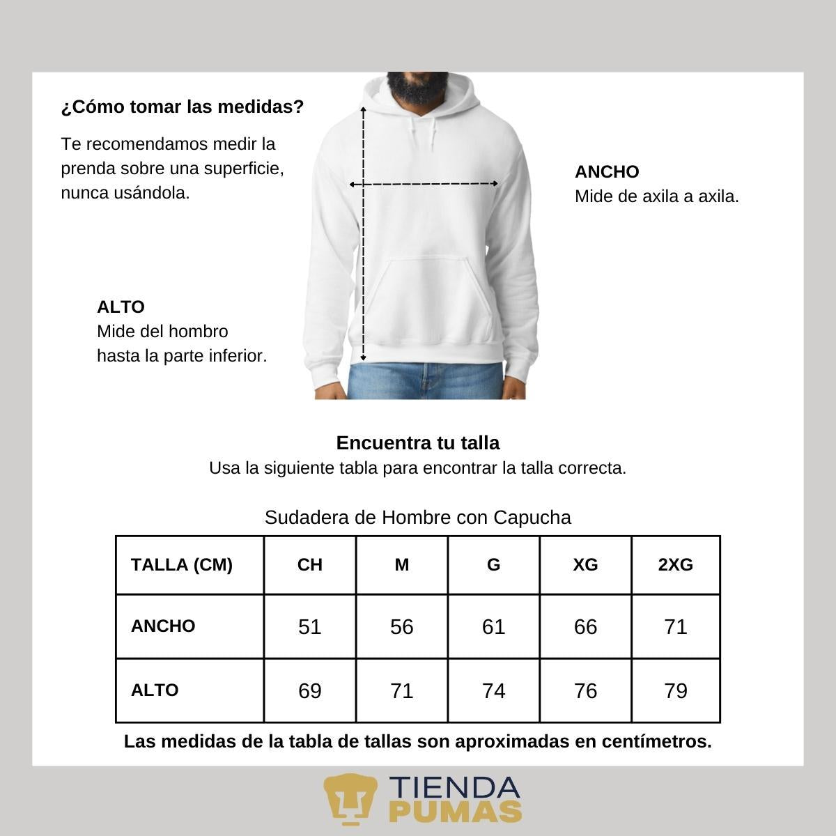 Sudadera Hombre Hoodie  Pumas UNAM Árbol Navidad