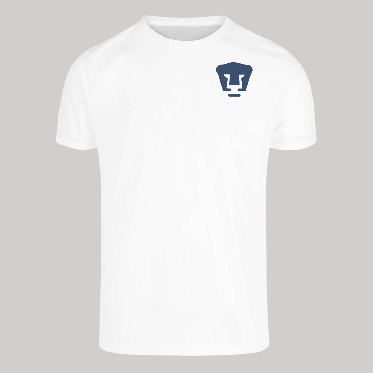 Playera transpirable Hombre Pumas UNAM Logo Azul Vinil