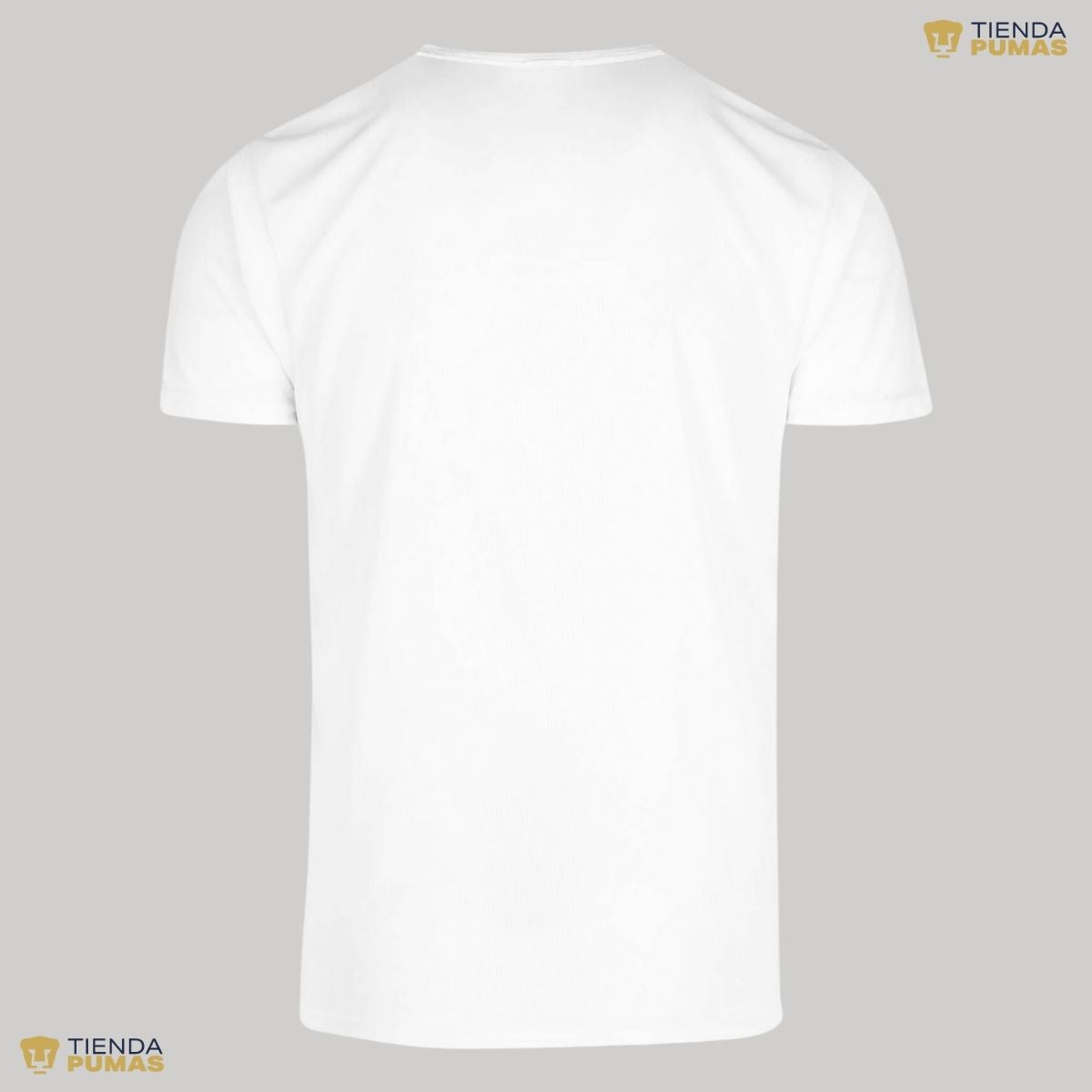 Playera transpirable Hombre Pumas UNAM Logo Azul Vinil