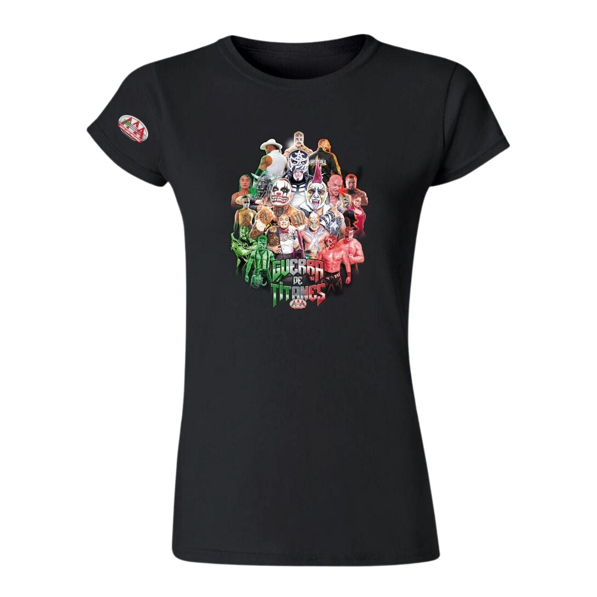 Playera Mujer Lucha Libre AAA Guerra De Titanes