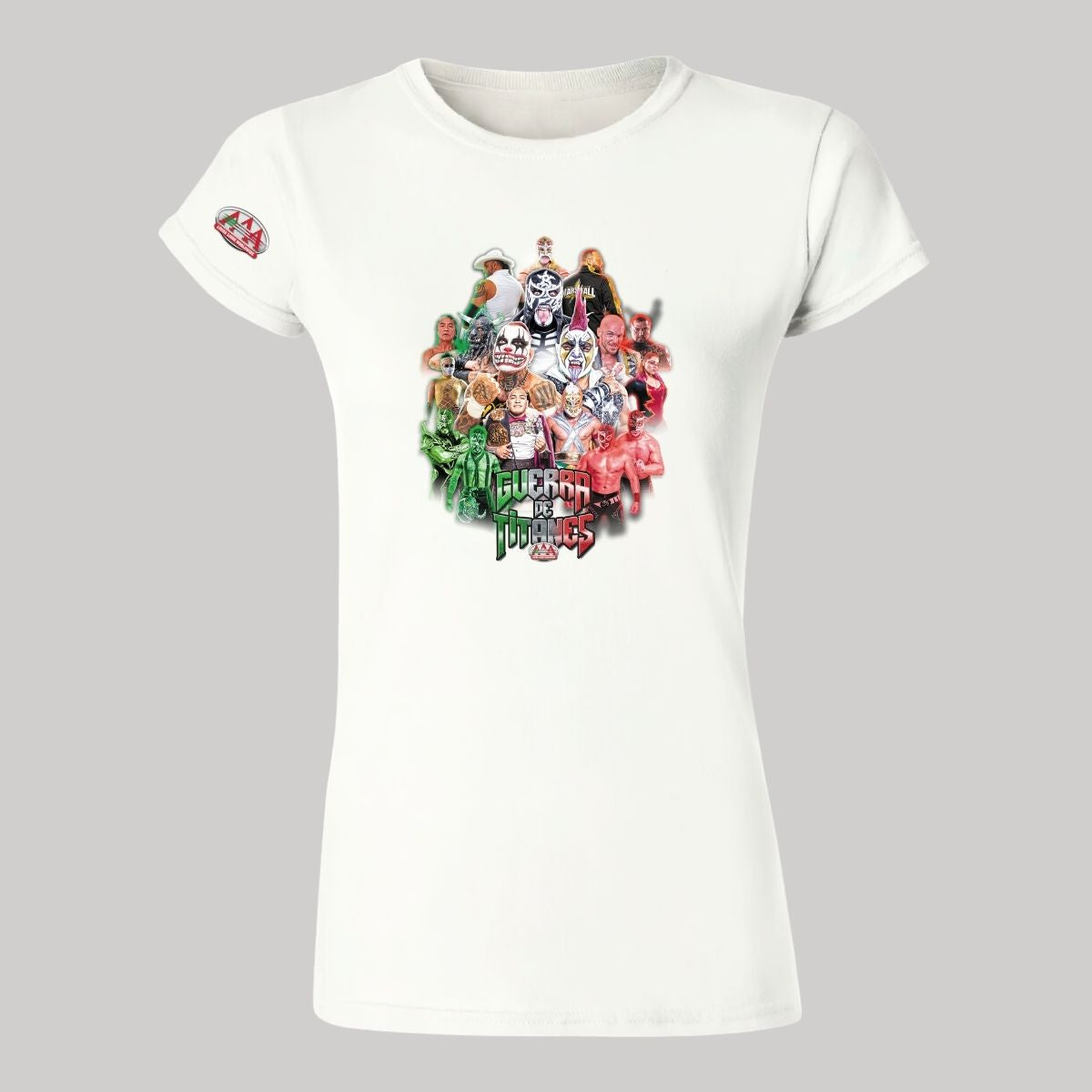 Playera Mujer Lucha Libre AAA Guerra De Titanes