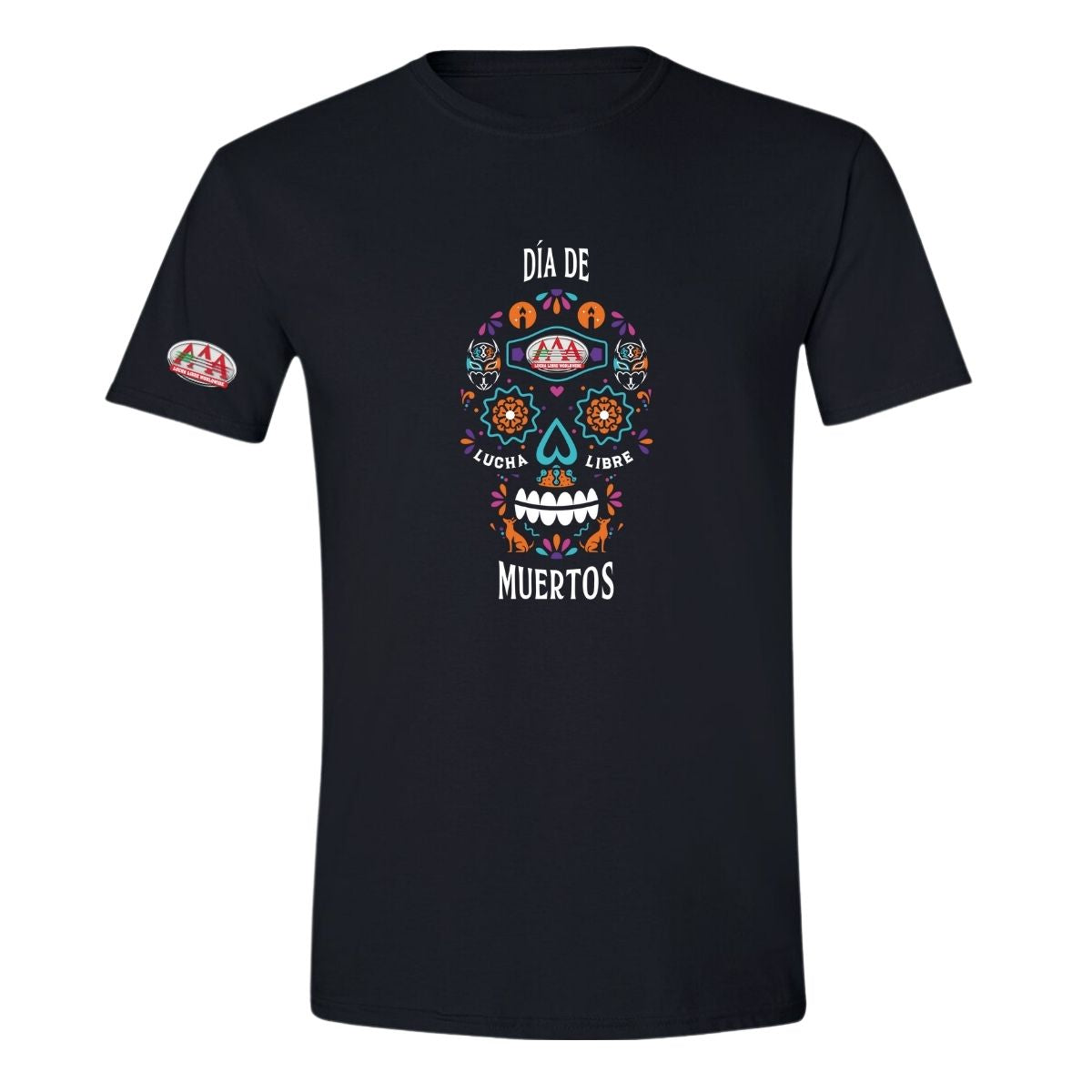 Jersey Playera Día de Muertos Lucha Libre AAA Hombre