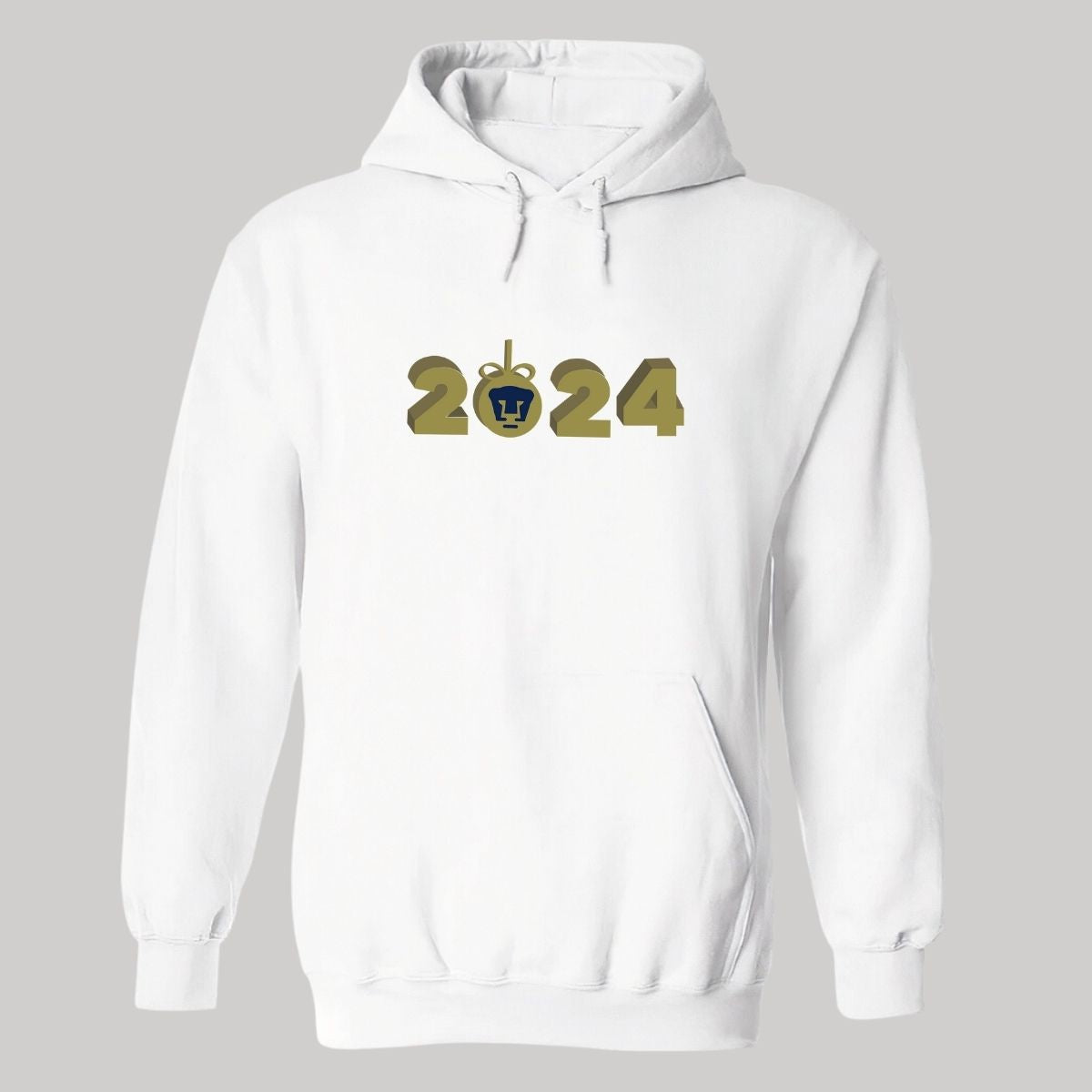 Sudadera Hombre Hoodie Pumas UNAM Año Nuevo