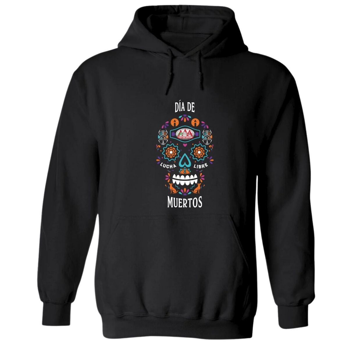 Sudadera para Mujer Hoodie Lucha Libre AAA Día de Muertos