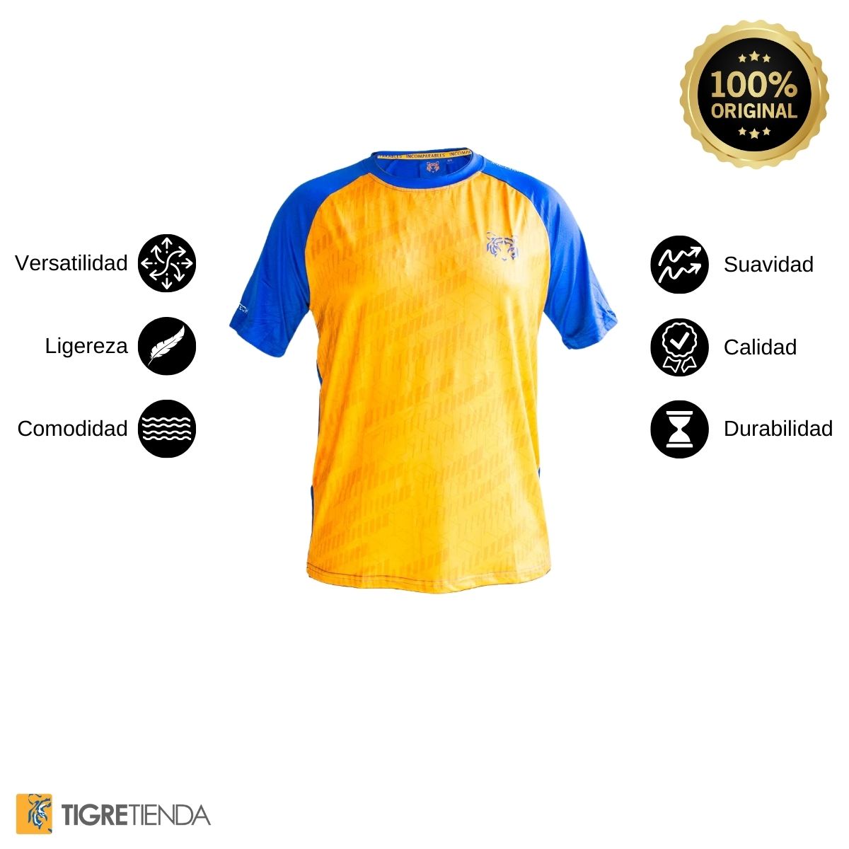 Playera Hombre Tigres UANL TICS363M