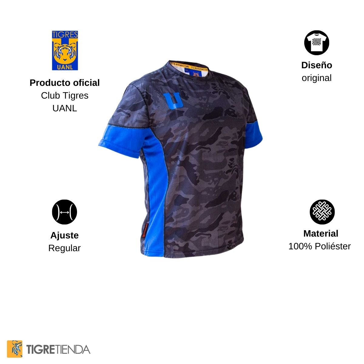 Playera Niño Tigres UANL TIMS361B