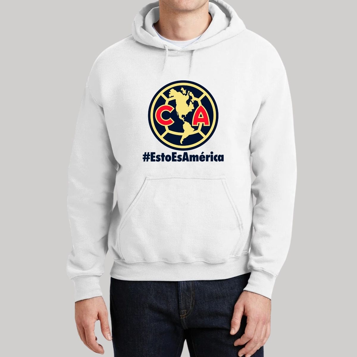 Sudadera Hombre Hoodie América Esto es América