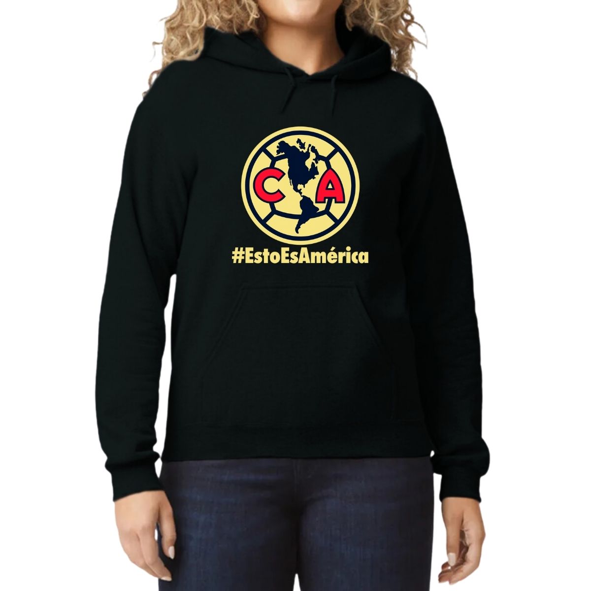 Sudadera Mujer Hoodie América Esto es América