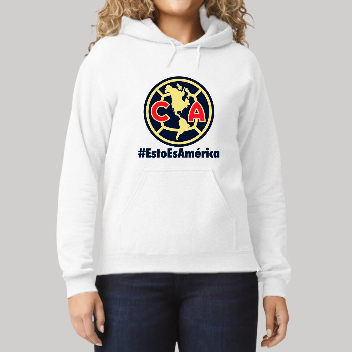 Sudadera Mujer Hoodie América Esto es América