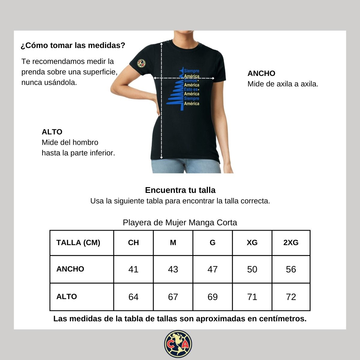 Playera Navideña Mujer América Pino