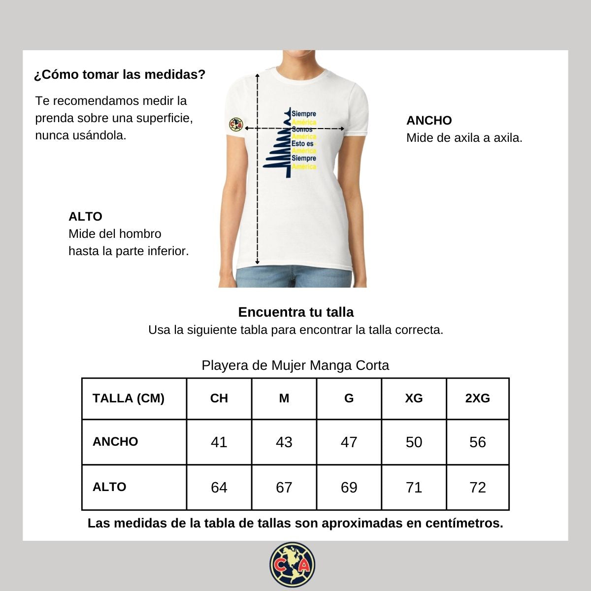 Playera Navideña Mujer América Pino