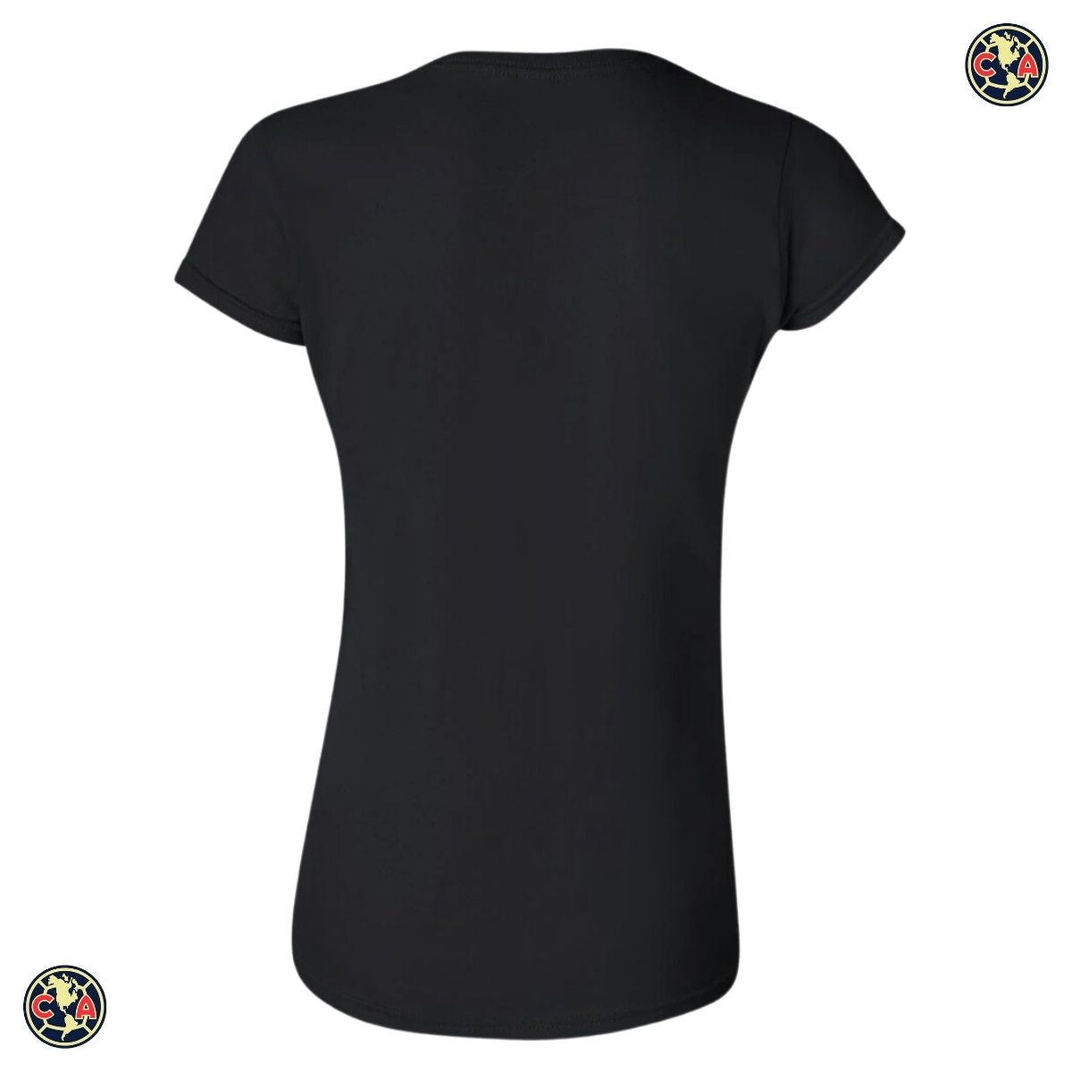 Playera Navideña Personalizada Mujer América Copo