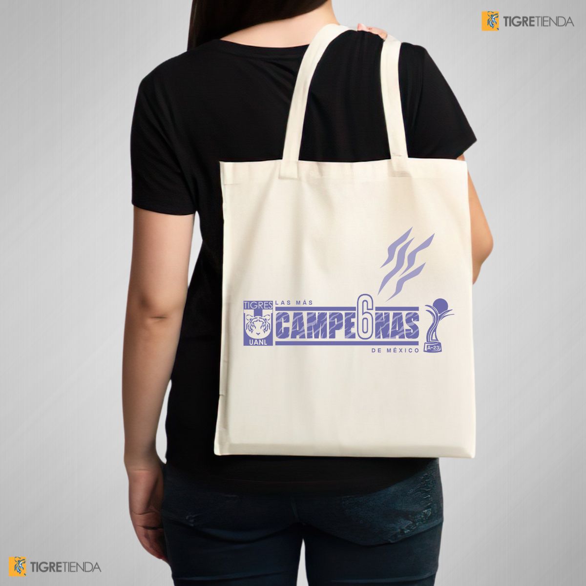 Bolsa Tote Tigres UANL Amazonas Campeonas