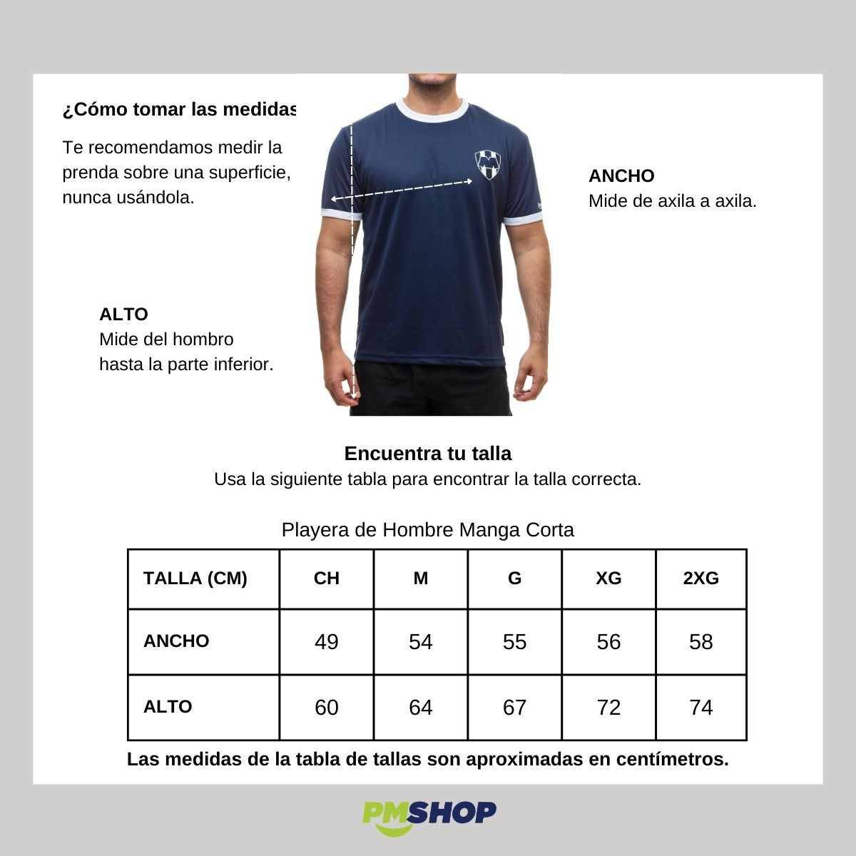 Playera Hombre Rayados RAMS430M