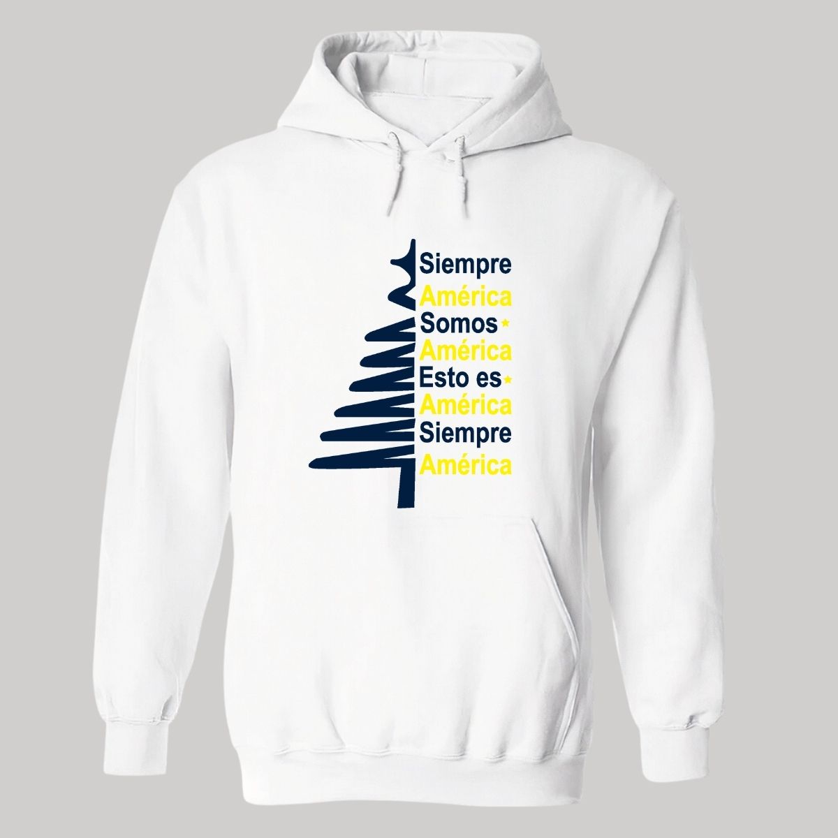 Sudadera Mujer Hoodie América Pino