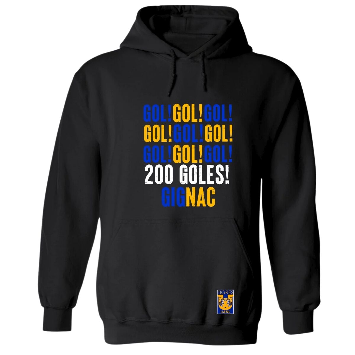 Sudadera Mujer Hoodie Tigres UANL Gignac 200 goles