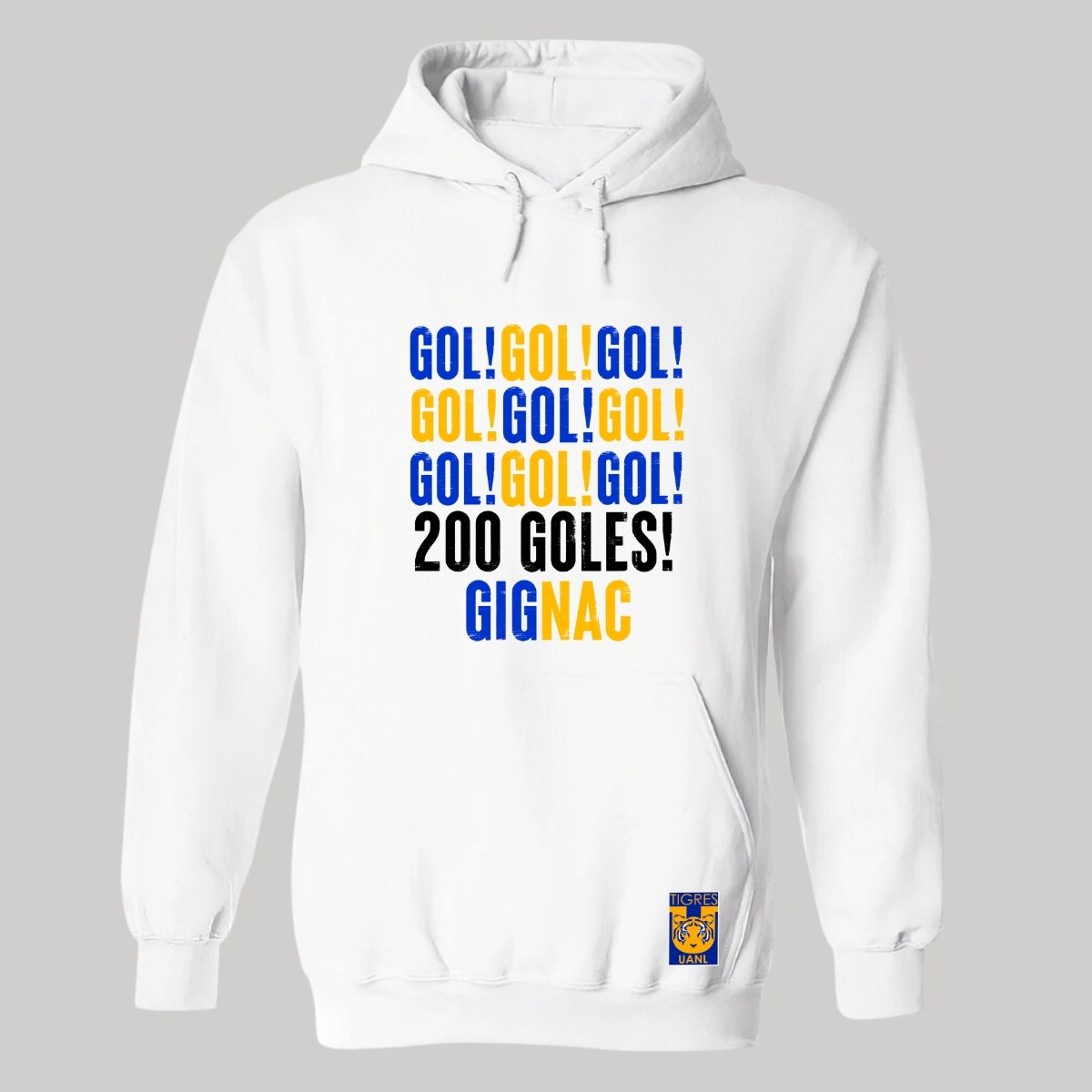 Sudadera Mujer Hoodie Tigres UANL Gignac 200 goles