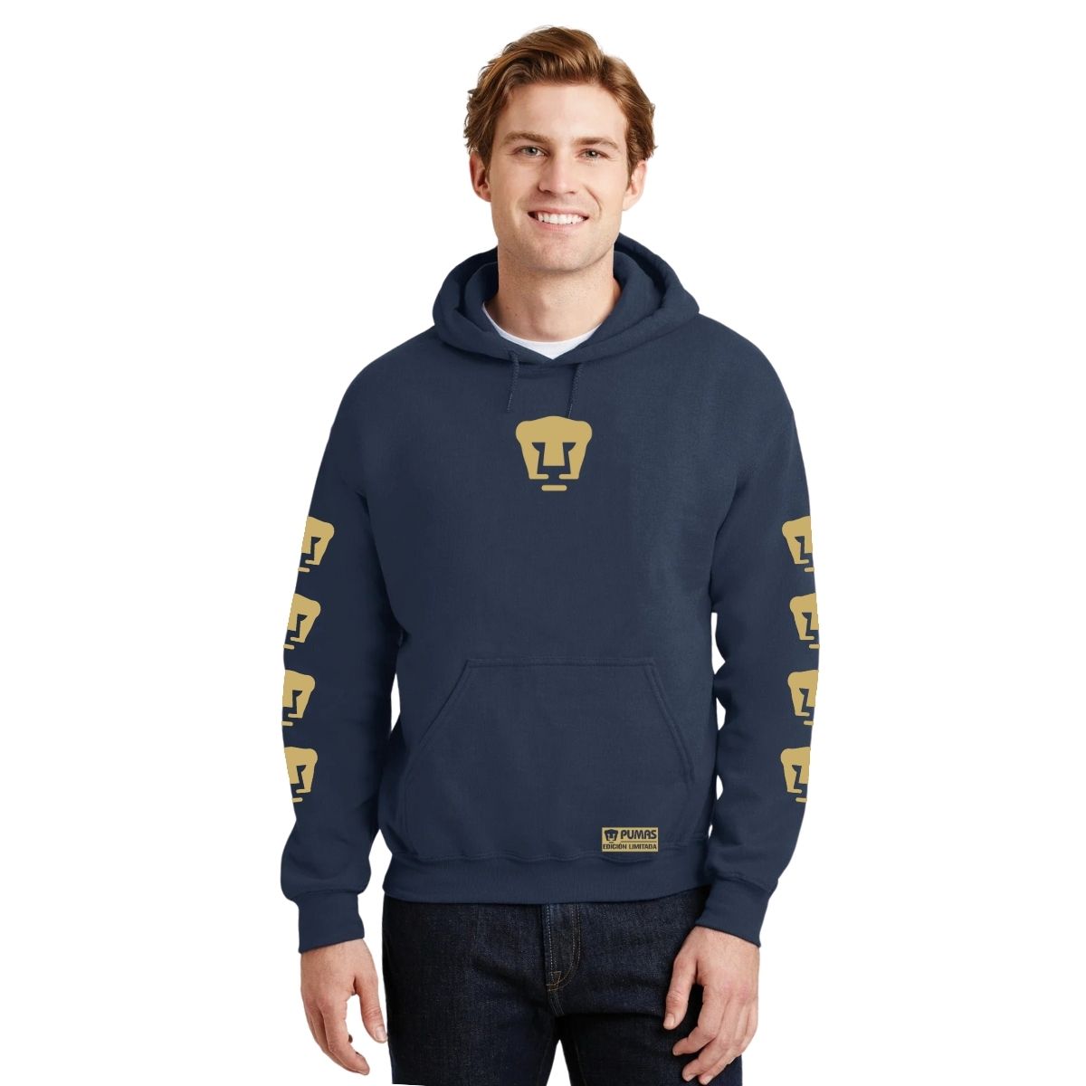 Sudadera Hombre Hoodie Pumas UNAM Logo Edición Limitada 1