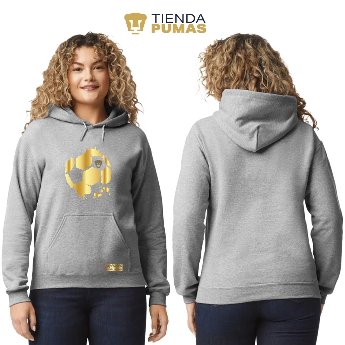 Sudadera Mujer Hoodie Pumas UNAM Edición Limitada 2