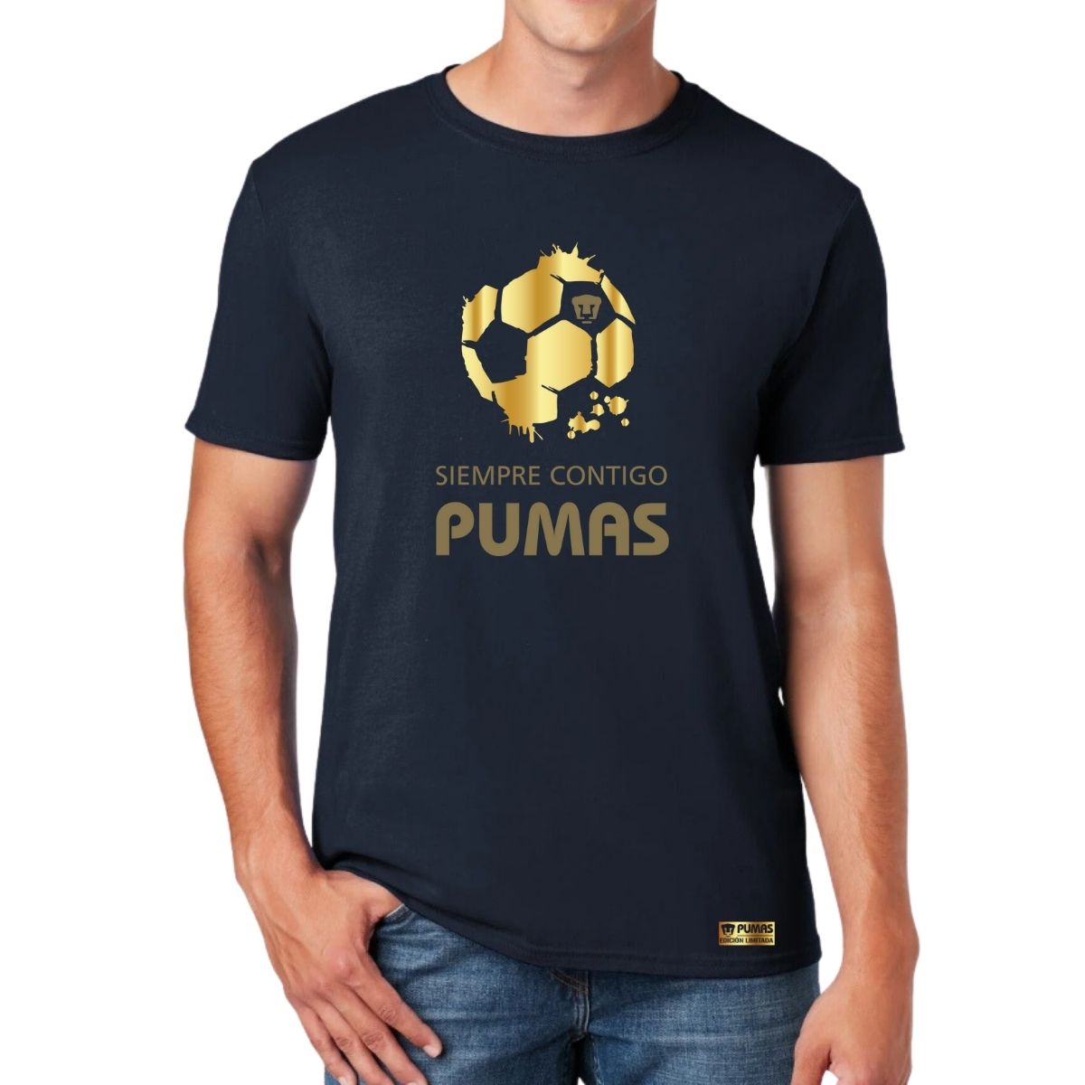 Playera Hombre Pumas UNAM Ed Limitada 2 Siempre contigo