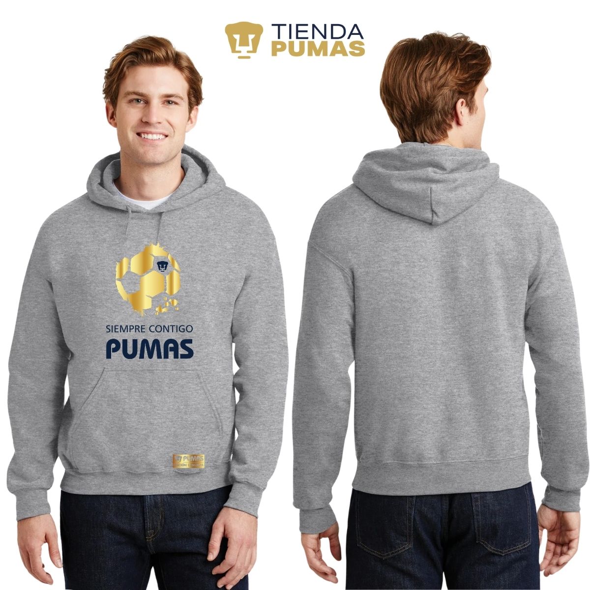 Sudadera para Hombre Hoodie Pumas UNAM Ed Limitada 2 Siempre contigo