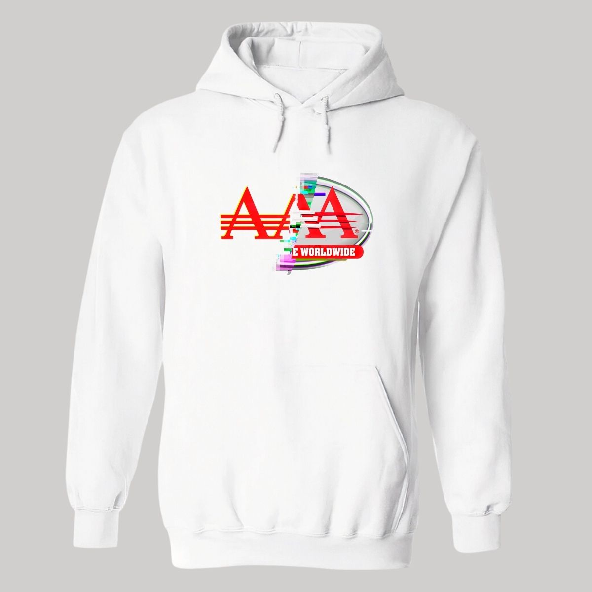 Sudadera para Mujer Hoodie Lucha Libre AAA Glitch Frente