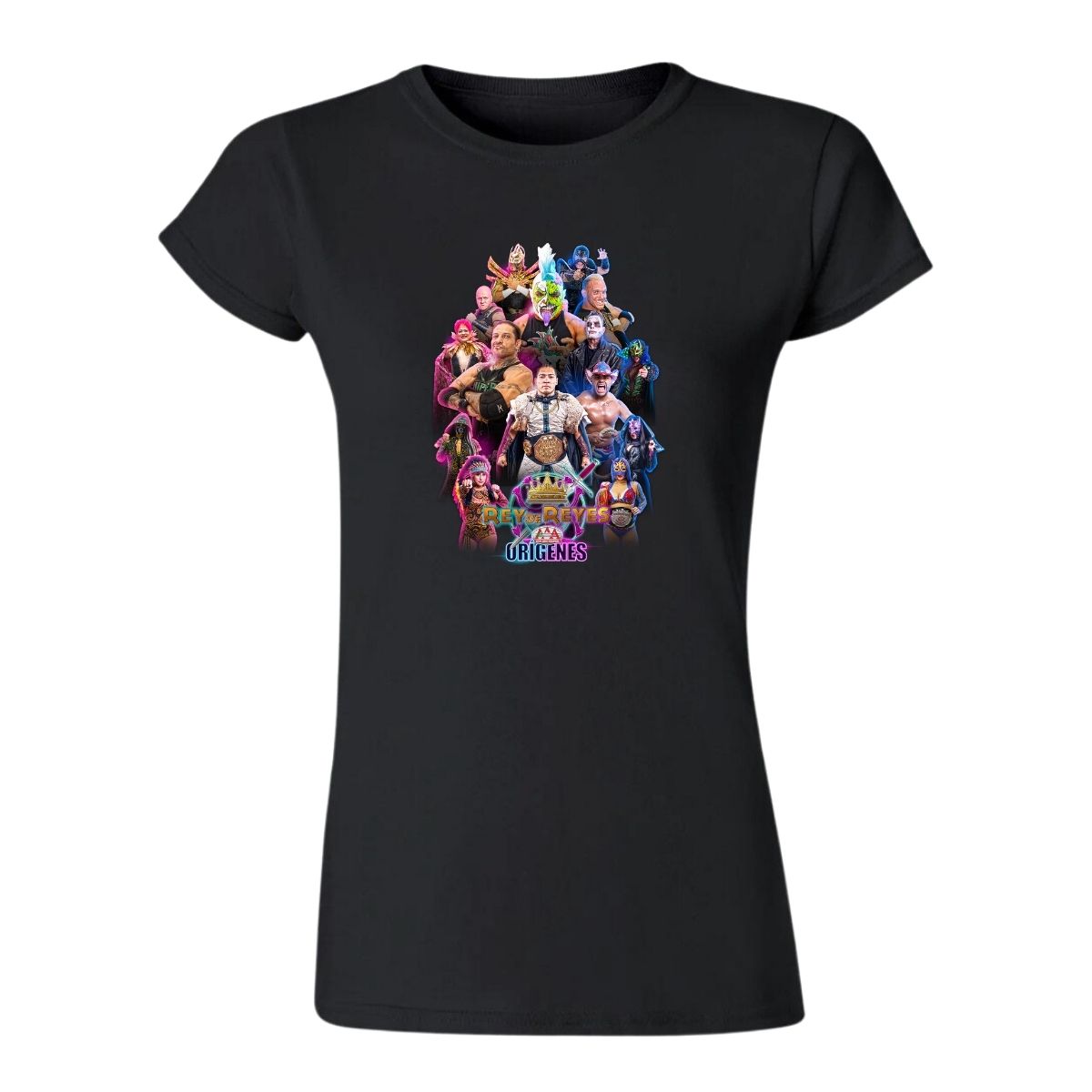 Playera Mujer Lucha Libre AAA Reyes 24