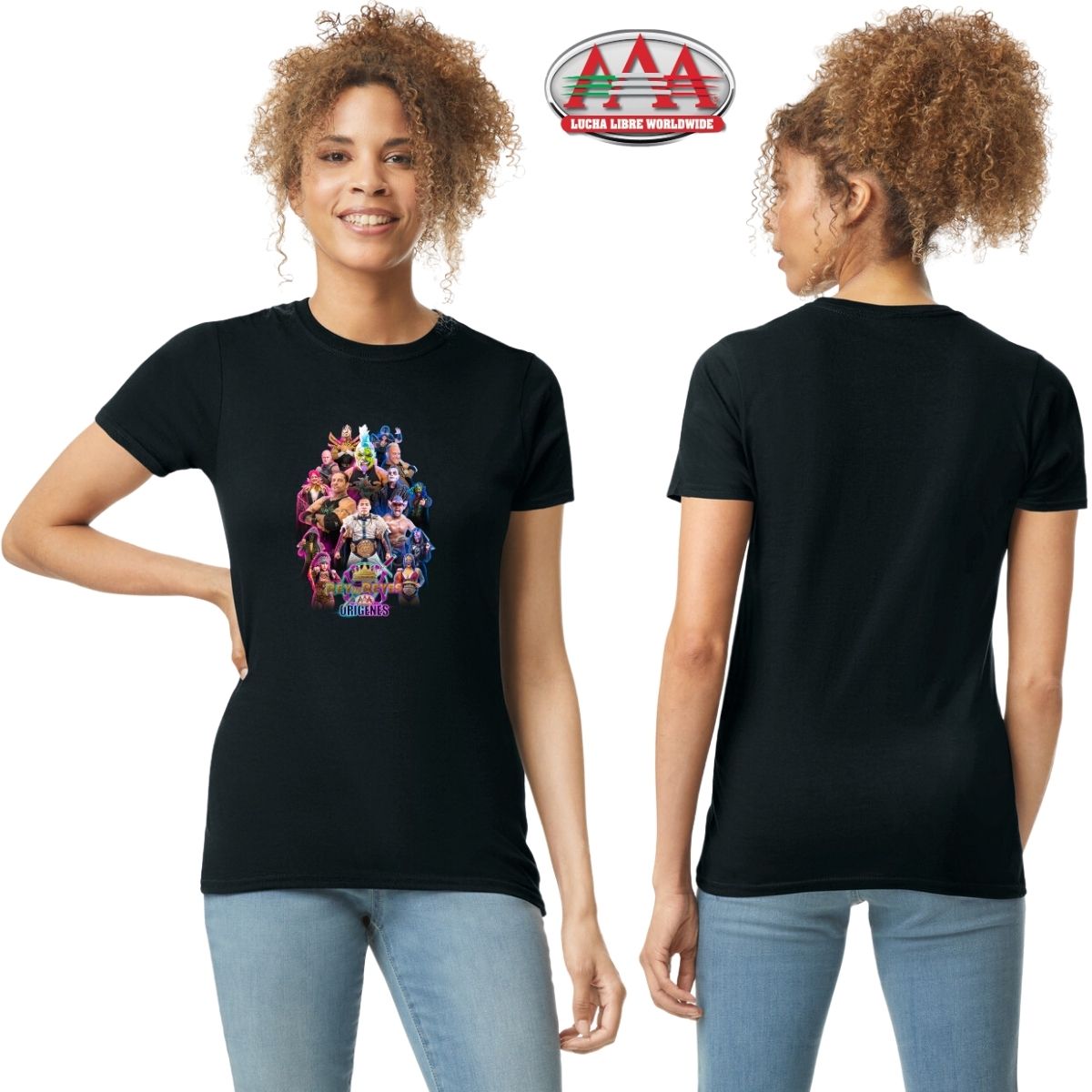 Playera Mujer Lucha Libre AAA Reyes 24