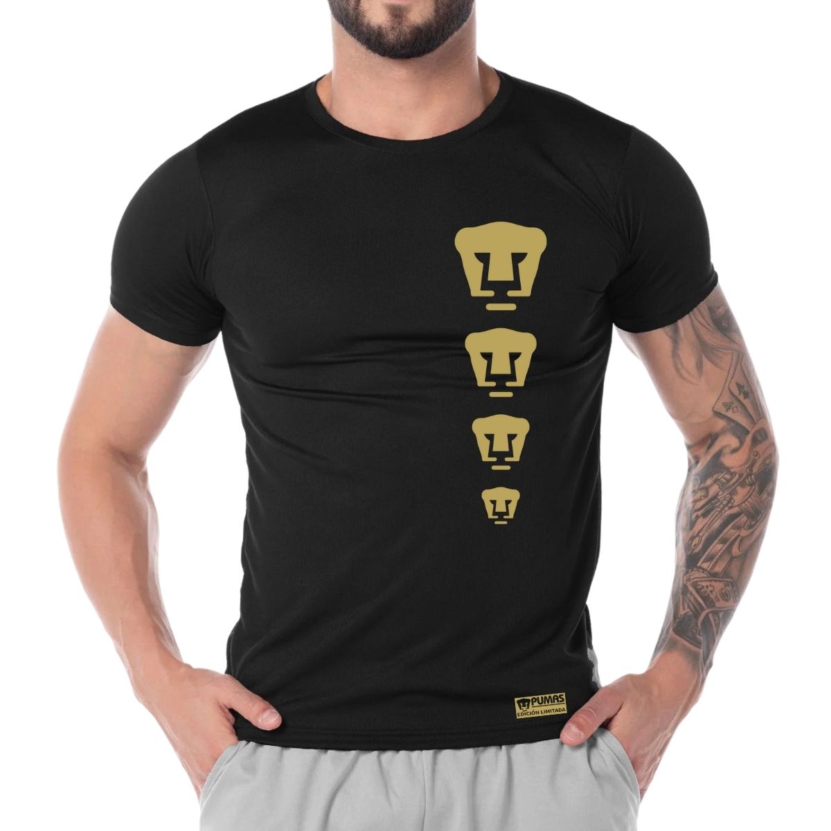 Playera Transpirable Hombre Pumas UNAM Edición Limitada 3 Vinil