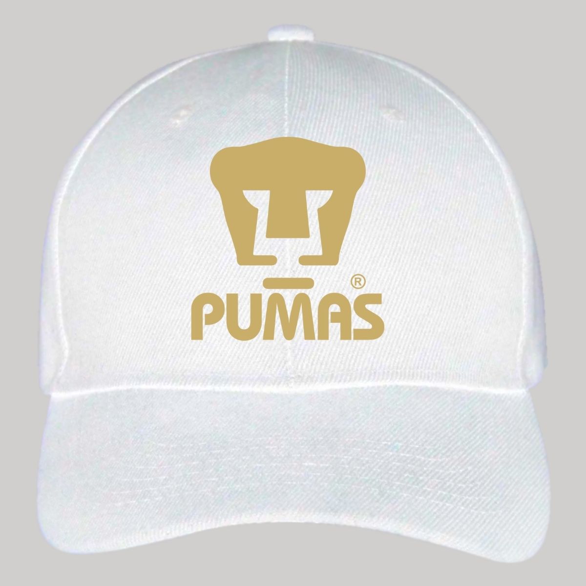 Gorra Pumas UNAM Hombre Mujer Ajustable Logo Dorado 3 Vinil