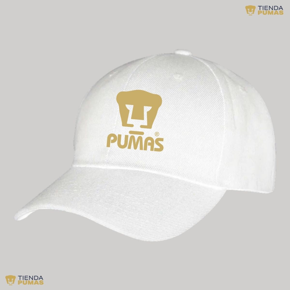 Gorra Pumas UNAM Hombre Mujer Ajustable Logo Dorado 3 Vinil