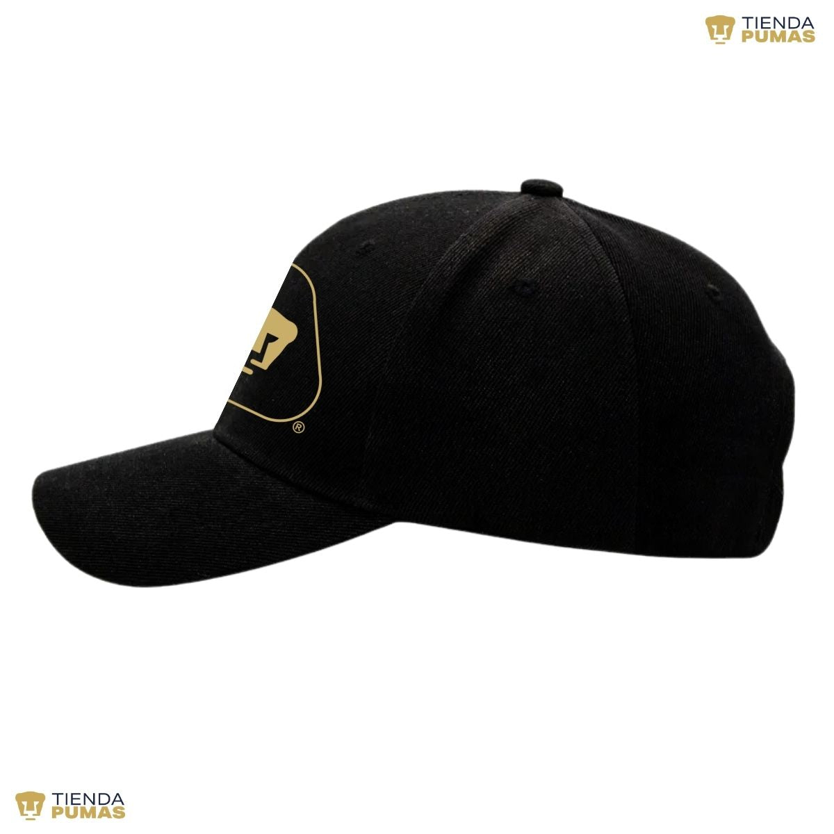 Gorra Pumas UNAM Hombre Mujer Ajustable Emblema Dorado 6 Vinil