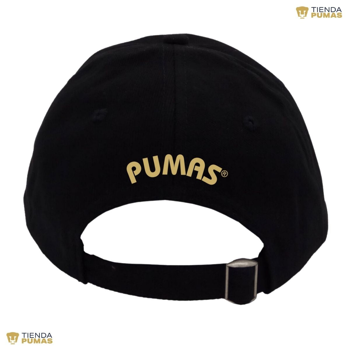 Gorra Pumas UNAM Hombre Mujer Ajustable Emblema Dorado 7 Vinil