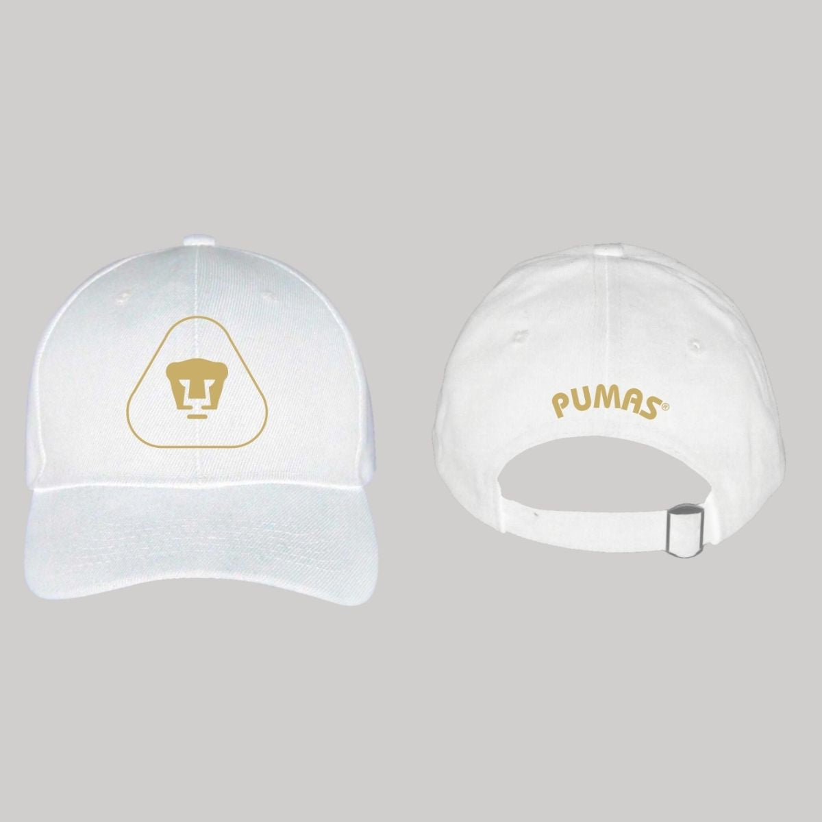 Gorra Pumas UNAM Hombre Mujer Ajustable Emblema Dorado 7 Vinil