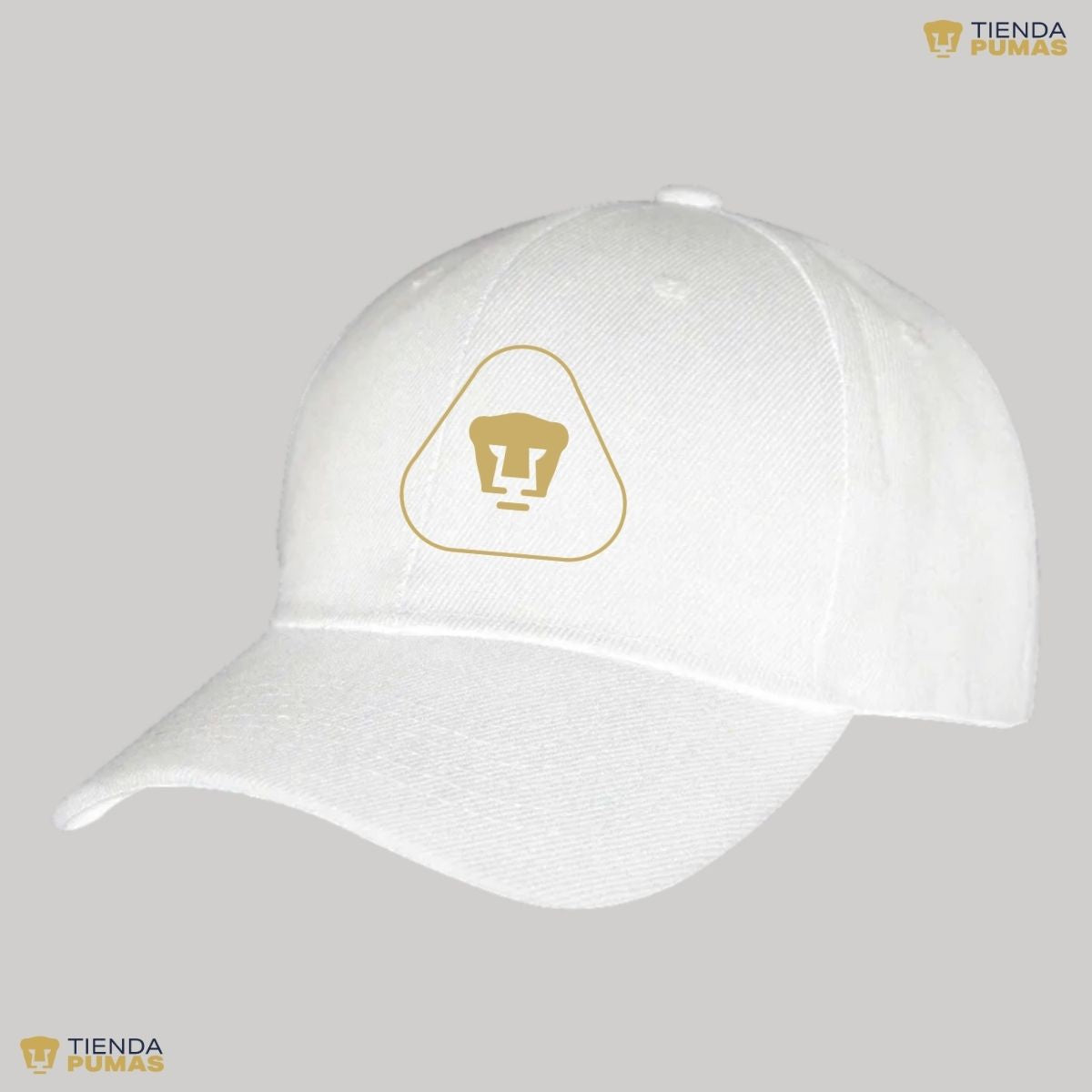 Gorra Pumas UNAM Hombre Mujer Ajustable Emblema Dorado 7 Vinil