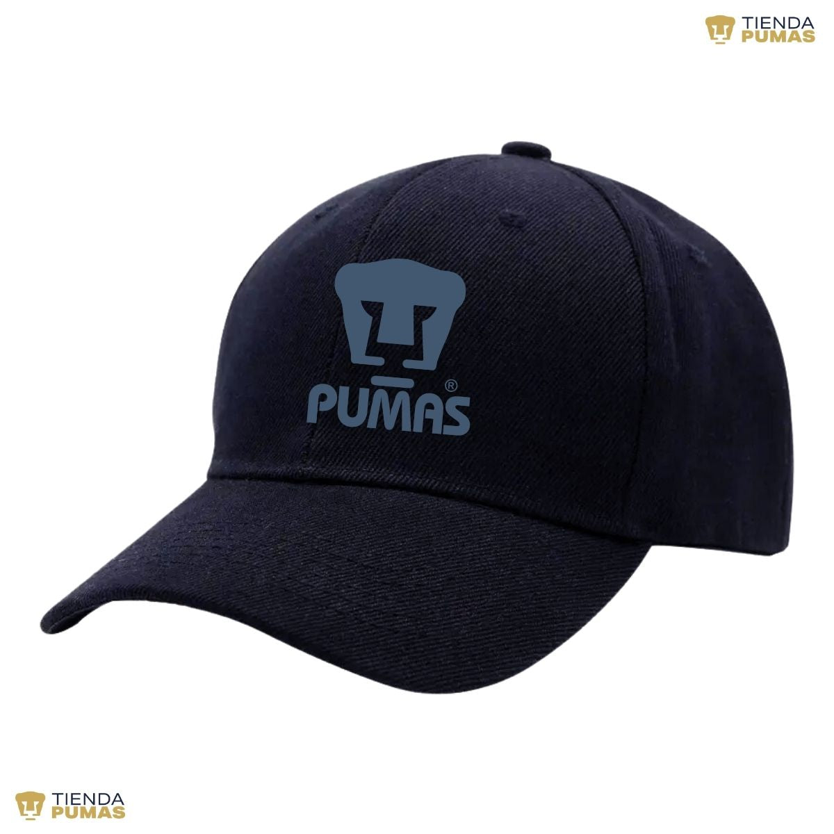 Gorra Pumas UNAM Hombre Mujer Ajustable Logo Azul 3 Vinil