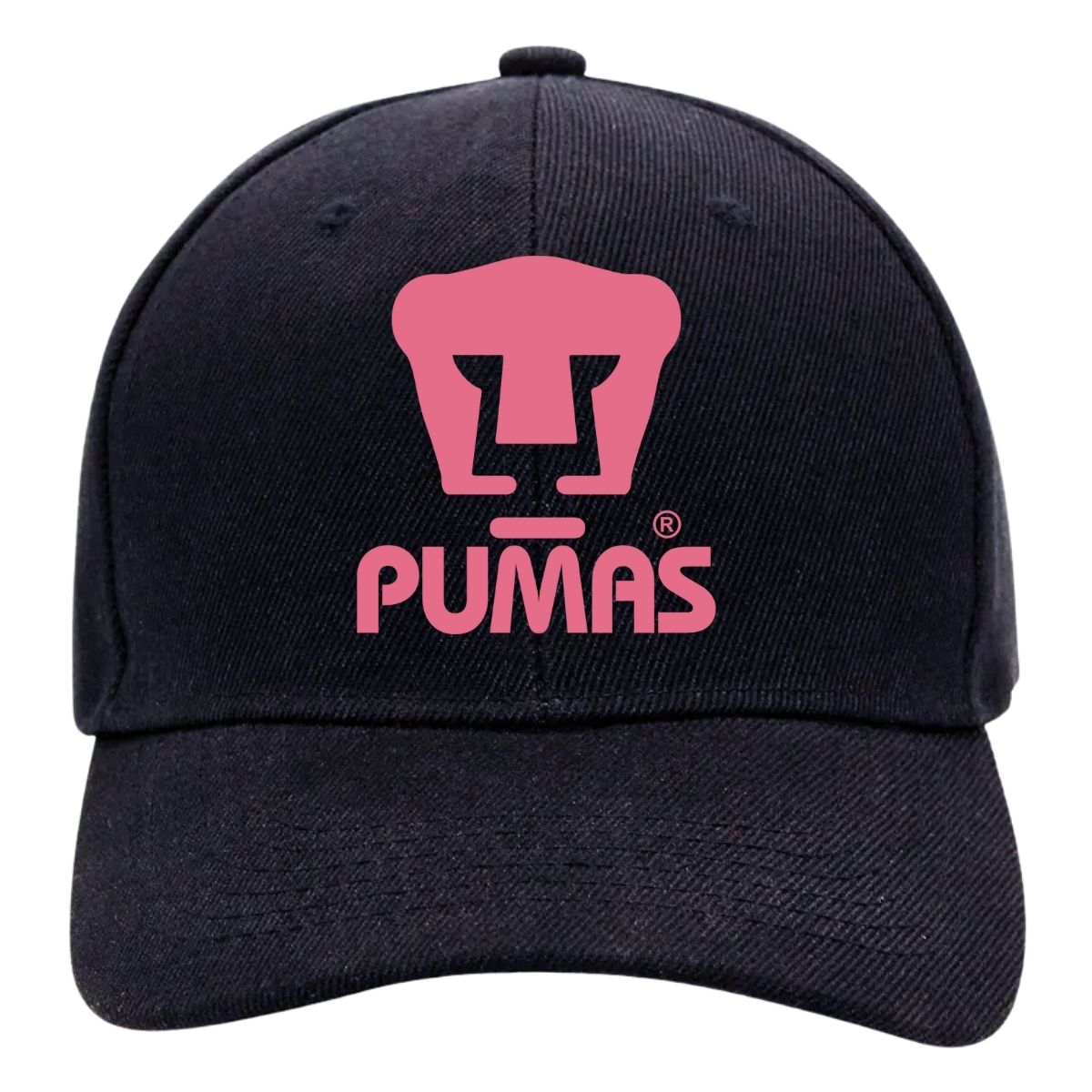 Gorra Pumas UNAM Hombre Mujer Ajustable Logo Rosa 3 Vinil
