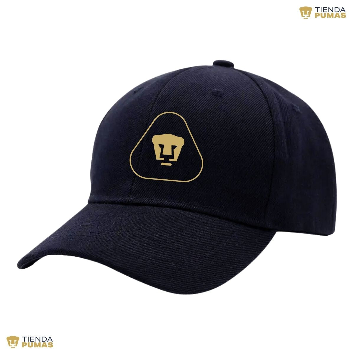 Gorra Pumas UNAM Hombre Mujer Ajustable Emblema Dorado 7 Vinil