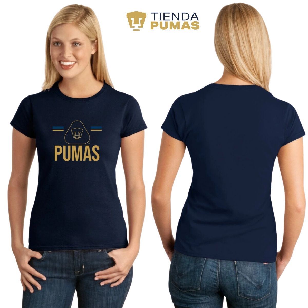 Playera Mujer Pumas UNAM Insignia