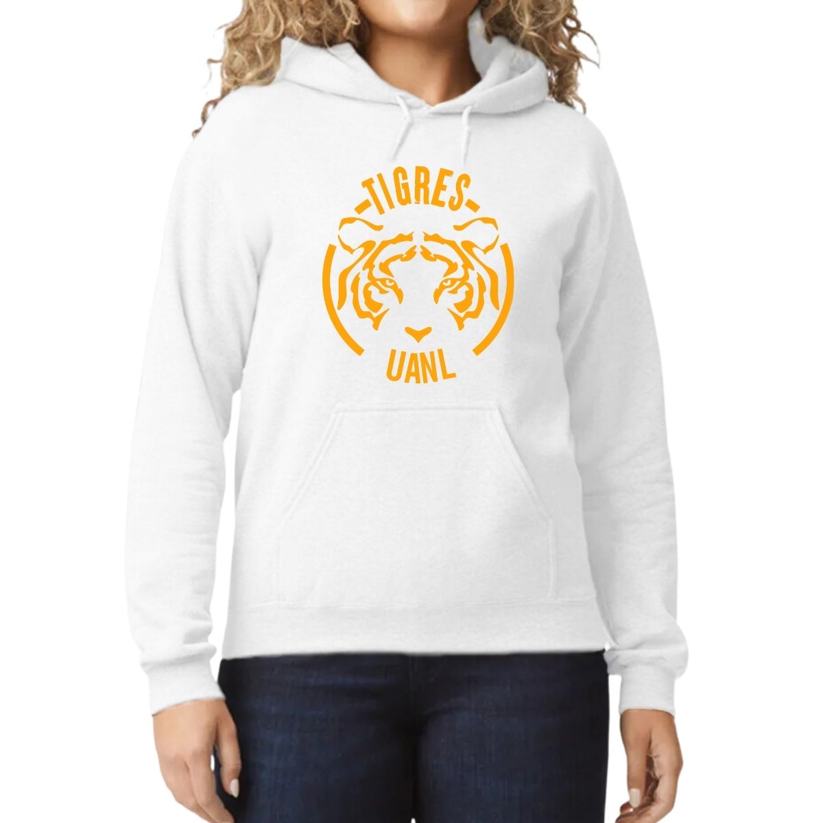 Sudadera Mujer Hoodie Tigres UANL Rostro Tigre