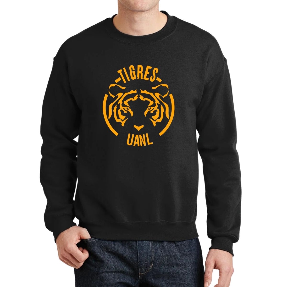 Sudadera Hombre Tigres UANL Rostro Tigre