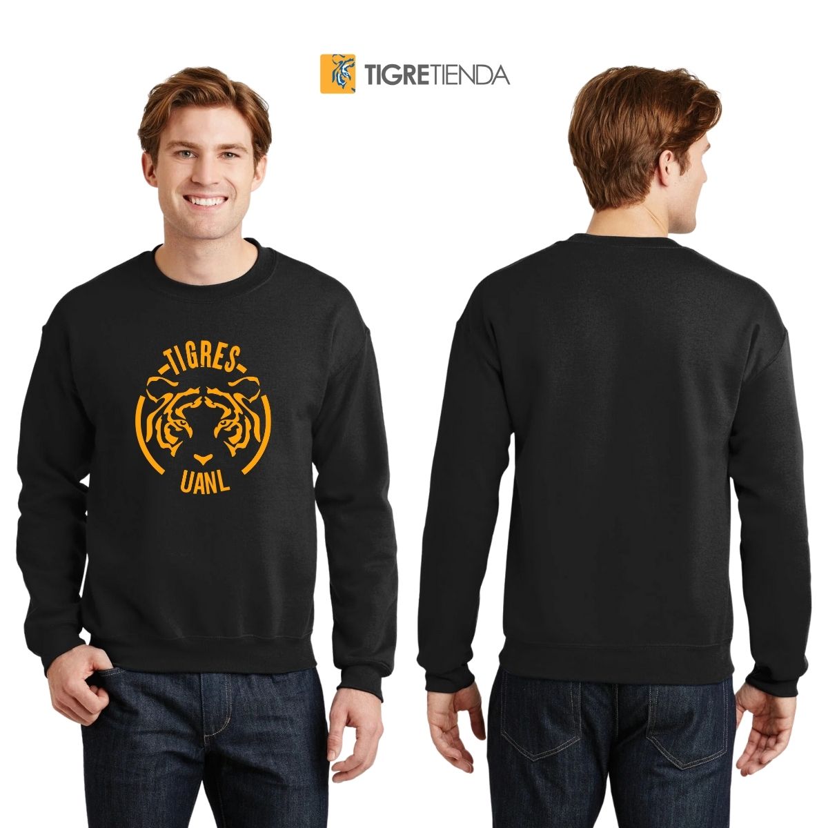 Sudadera Hombre Tigres UANL Rostro Tigre