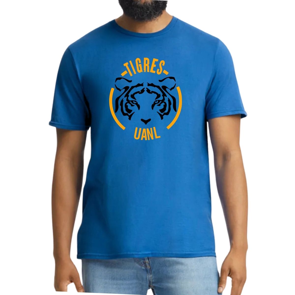 Playera Hombre Tigres UANL Tigre Rostro