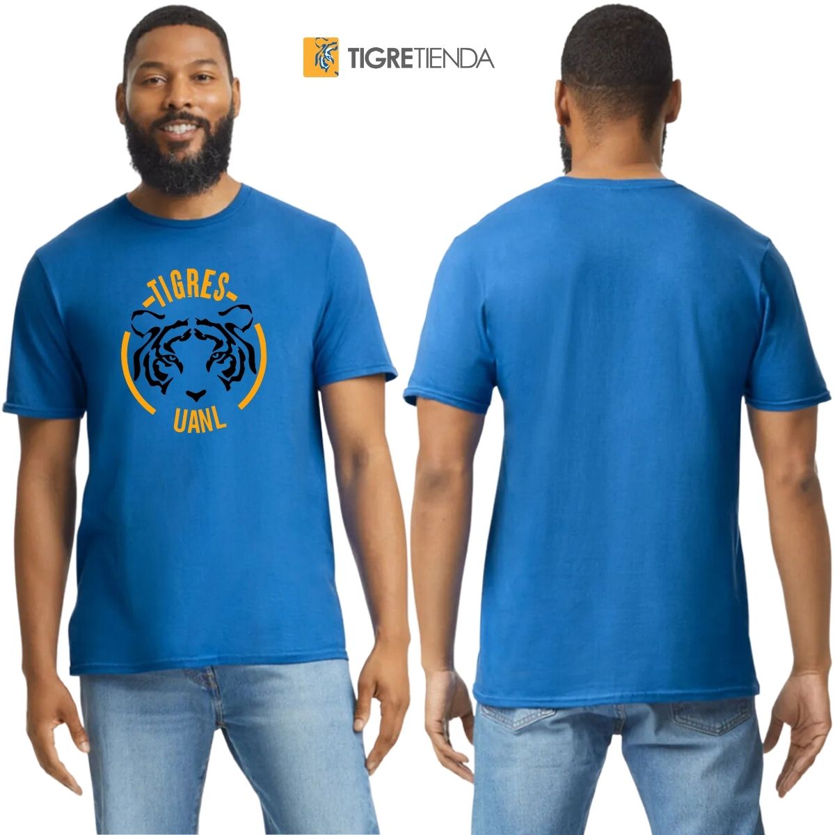 Playera Hombre Tigres UANL Tigre Rostro