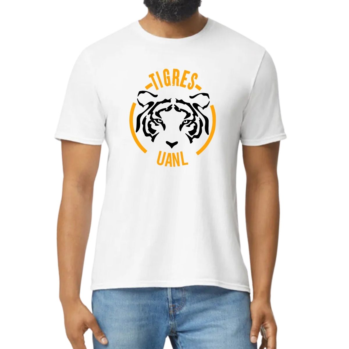 Playera Hombre Tigres UANL Tigre Rostro