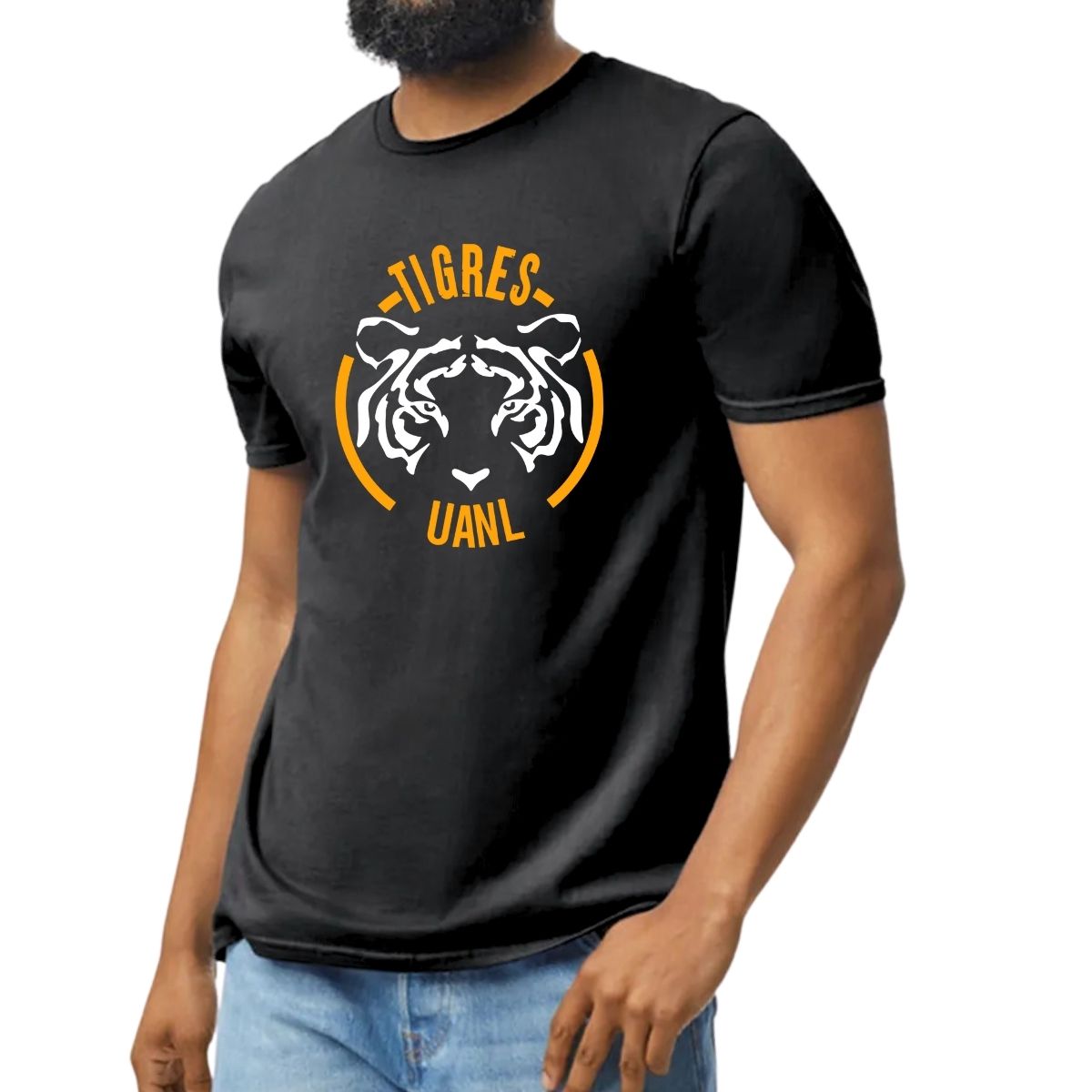 Playera Hombre Tigres UANL Tigre Rostro